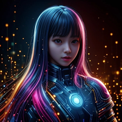 Pao mise en page internet vidéo illustration 3d serveur IA générative AI freelance paris studio de création magazines F2NGKDM0